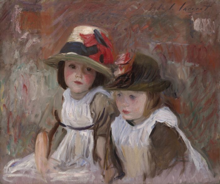 John Singer Sargent Village Children